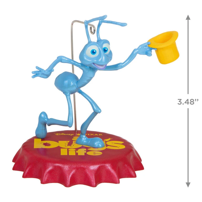 Hallmark Disney/Pixar A Bug's Life 25th Anniversary Flik Ornament - Image 3