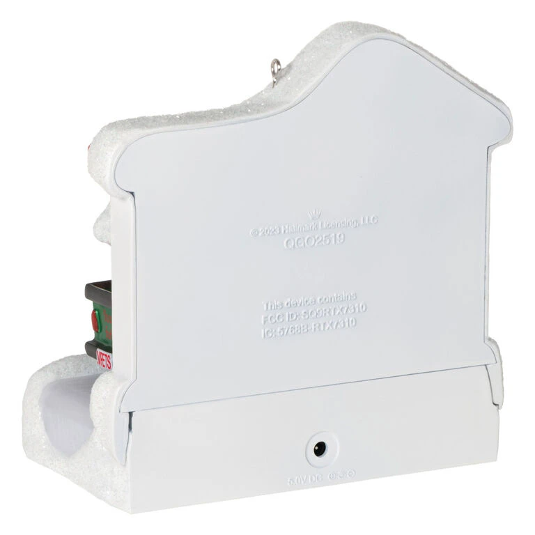 Hallmark Happy Holiday Parade Collection Anita's Pet Shop Musical Ornament With Light - Image 6