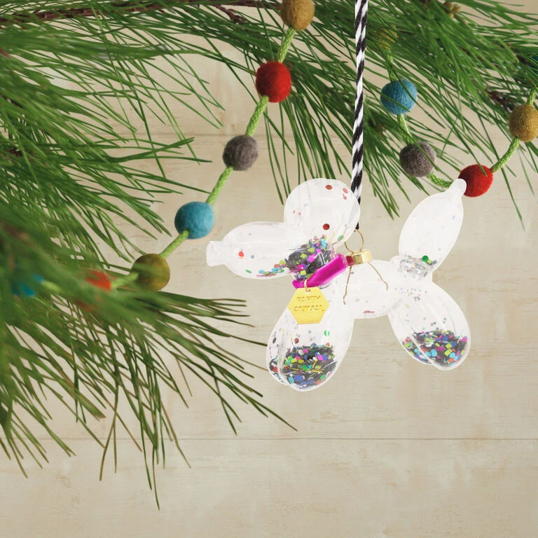 Signature Balloon Dog Premium Glass Hallmark Ornament - Image 2