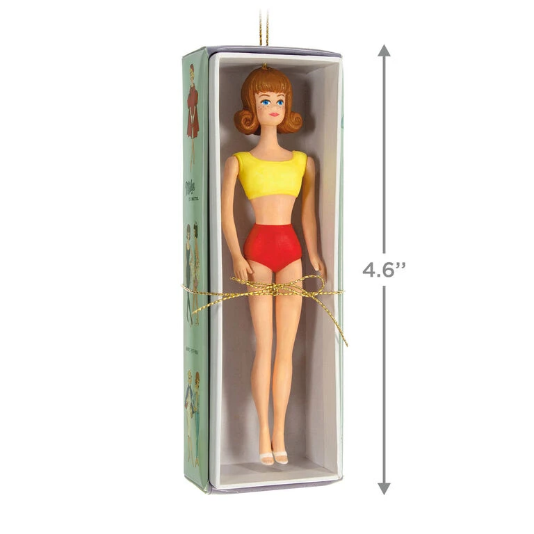 Hallmark Barbie™ Barbie's Best Friend, Midge™ Ornament - Image 3