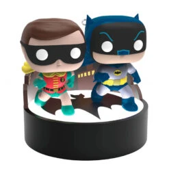 Hallmark Batman⢠The Classic TV Series Batman⢠And Robin⢠Funko POP!® Ornament With Light And Sound