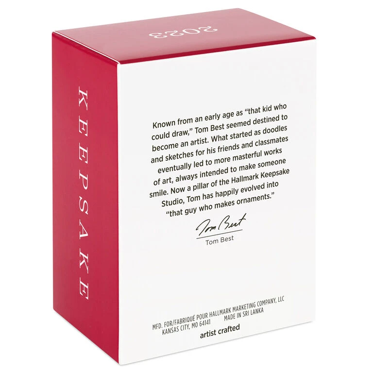 Hallmark Beer Stein 2023 Ornament - Image 5