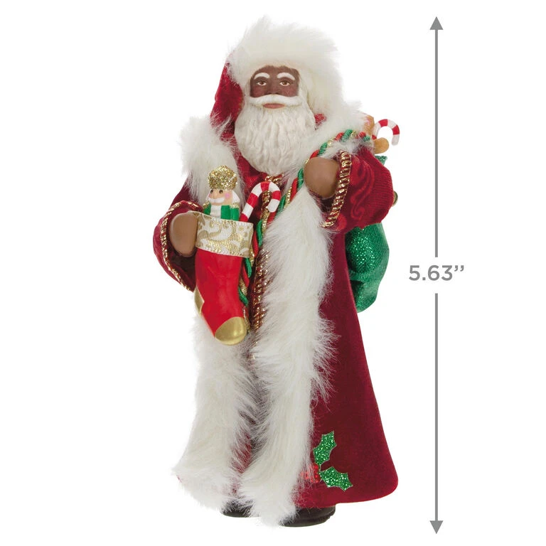 Hallmark Black Father Christmas Ornament - Image 3