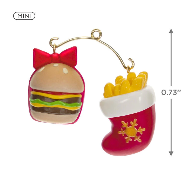 Hallmark Mini A Perfect Pairing Ornaments, Set Of 2 - Image 3