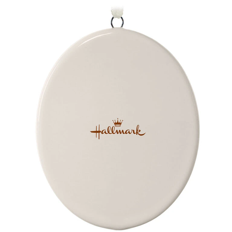 Hallmark Ceramic Photo Ornament—Vertical Oval - Image 5