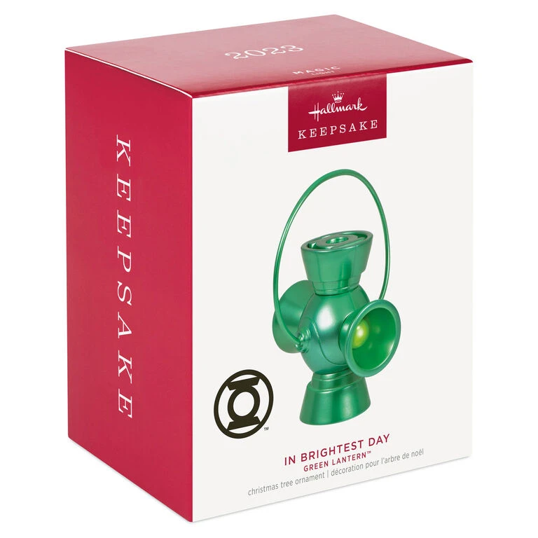 Hallmark DC™ Green Lantern™ In Brightest Day Ornament With Light - Image 4