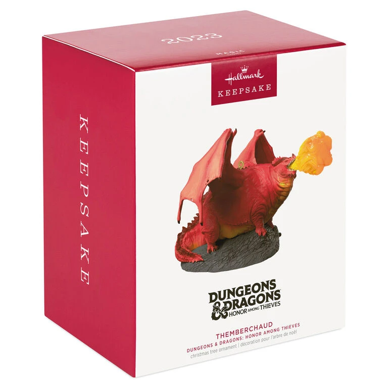 Hallmark Dungeons & Dragons: Honor Among Thieves Themberchaud Ornament With Light - Image 4