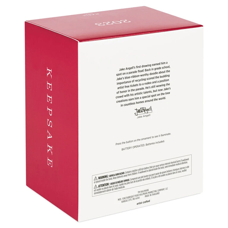 Hallmark Dungeons & Dragons: Honor Among Thieves Themberchaud Ornament With Light - Image 5