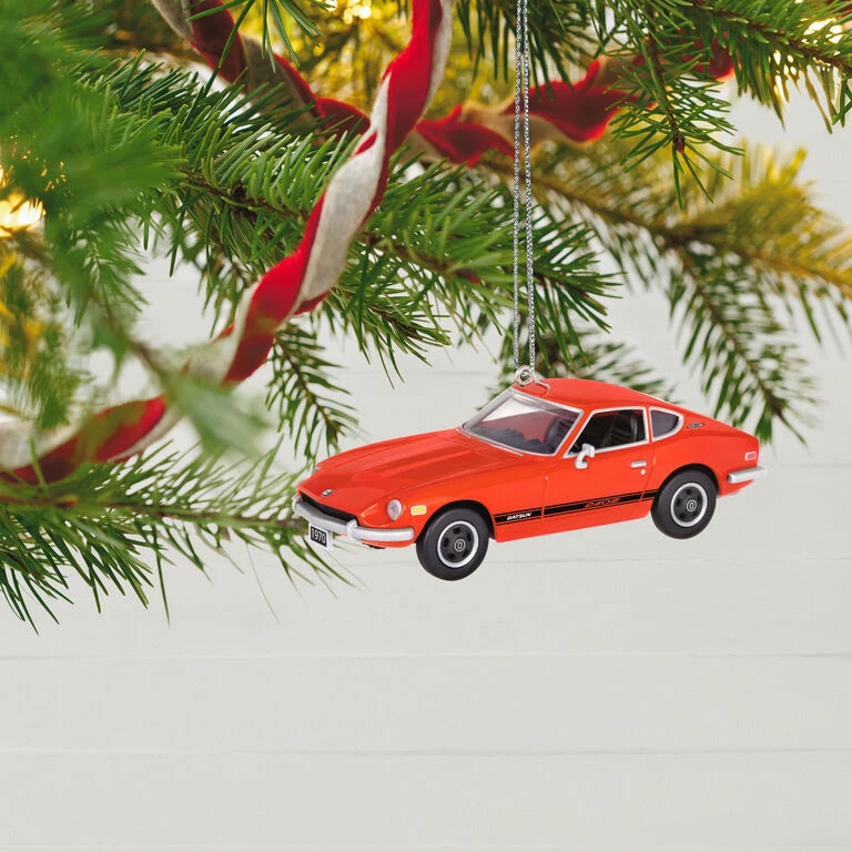 Hallmark 1970 Datsun 240Z 2023 Metal Ornament - Image 2