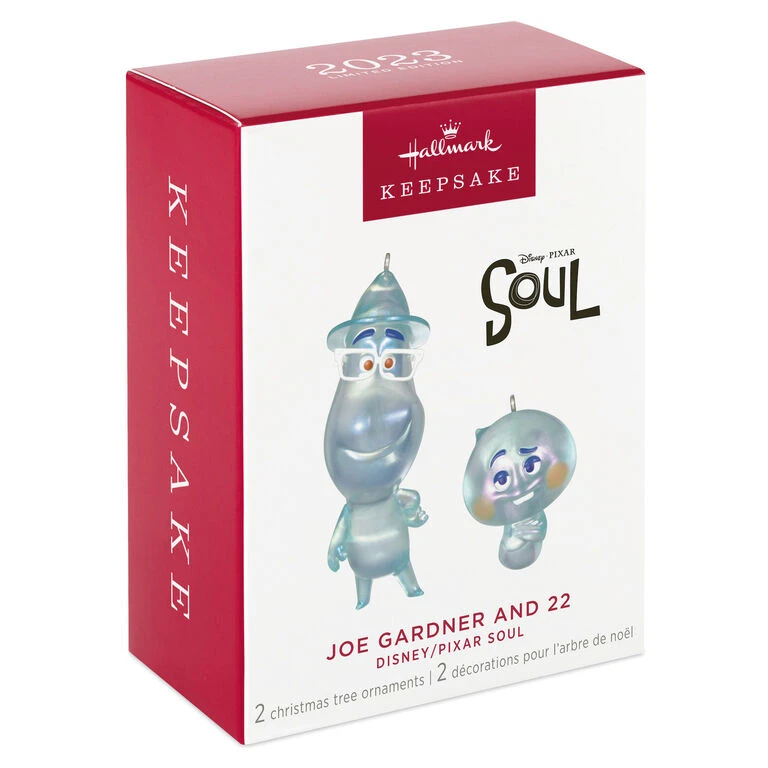 Hallmark Disney/Pixar Soul Joe Gardner And 22 Ornaments, Set Of 2 - Image 4