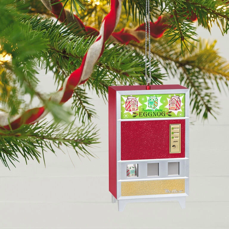 Hallmark Nellco Eggnog Machine Musical Ornament With Light - Image 2