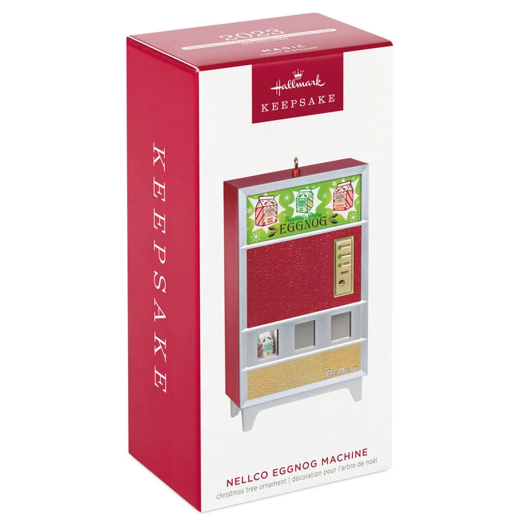 Hallmark Nellco Eggnog Machine Musical Ornament With Light - Image 4