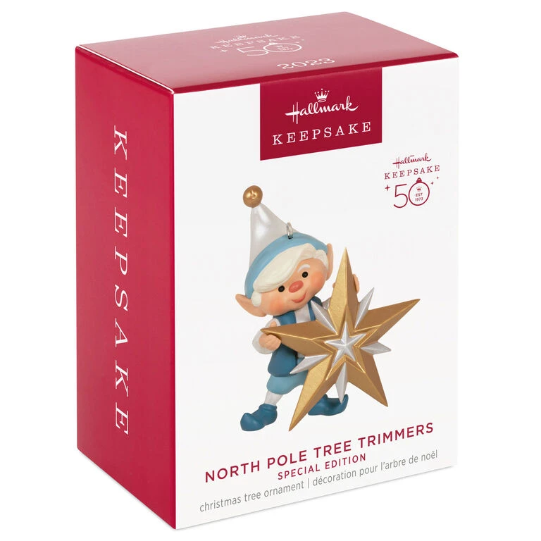 Hallmark North Pole Tree Trimmers Special Edition Ornament - Image 4