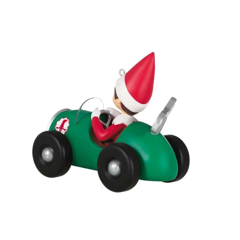 Hallmark The Elf On The Shelf® Race To The Finish Scout Elf™ Ornament - Image 6