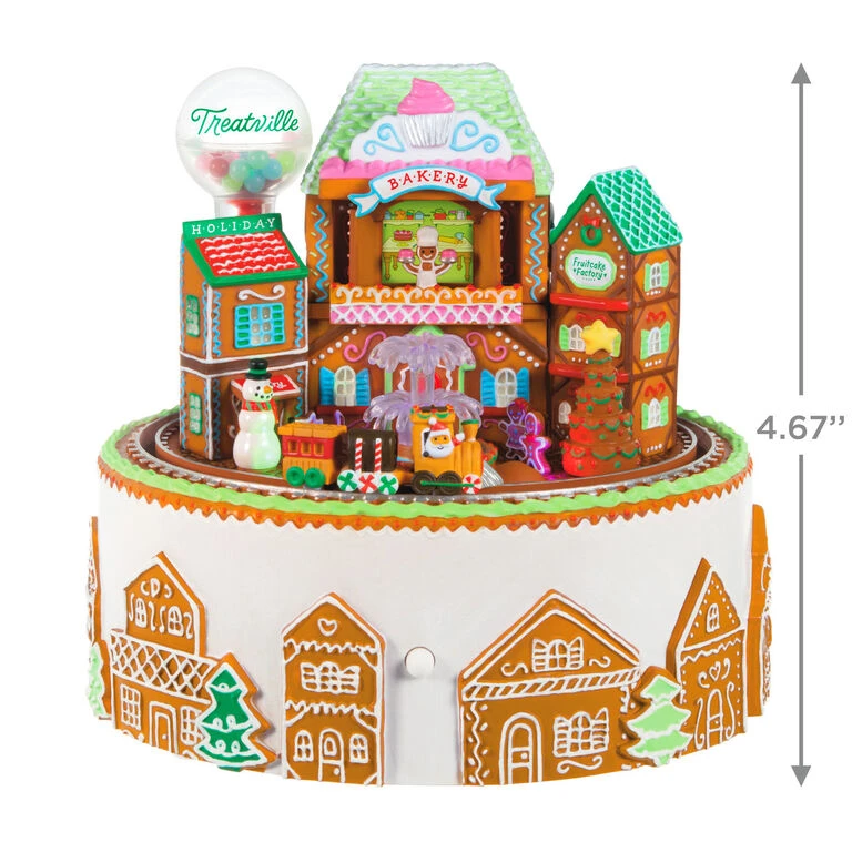 Hallmark Gingerbread Village Musical Ornament With Light And Motion - Image 3