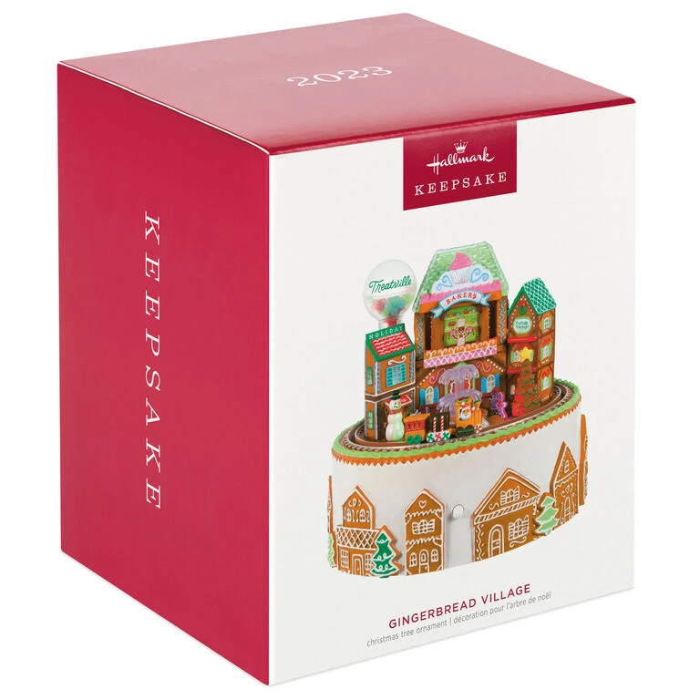 Hallmark Gingerbread Village Musical Ornament With Light And Motion - Image 4