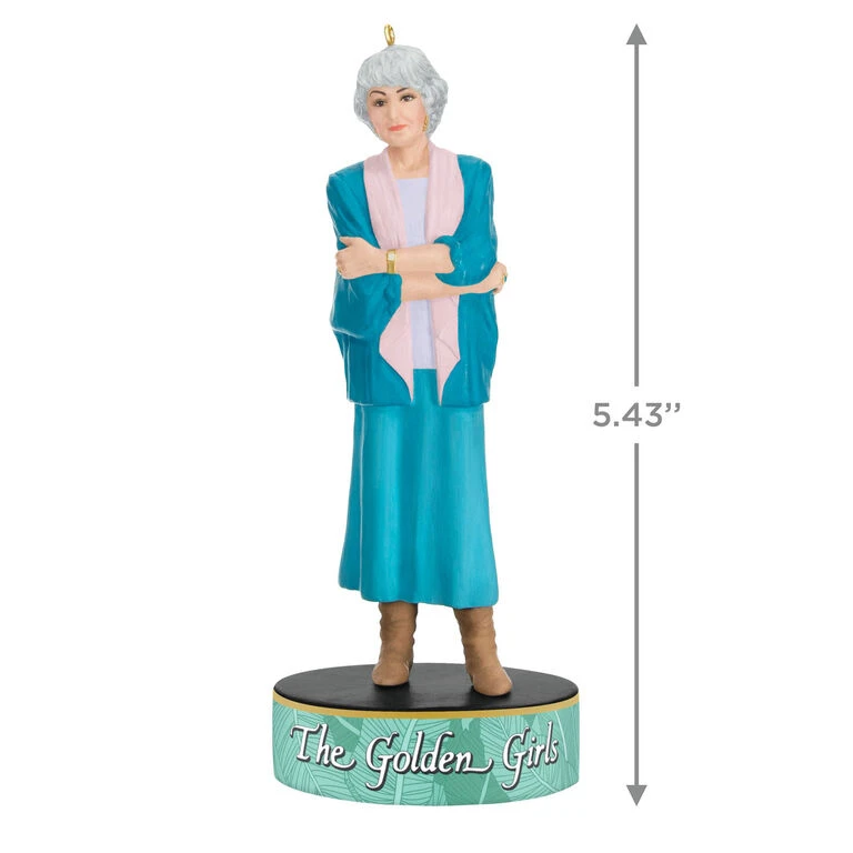 Hallmark The Golden Girls Dorothy Zbornak Ornament With Sound - Image 3