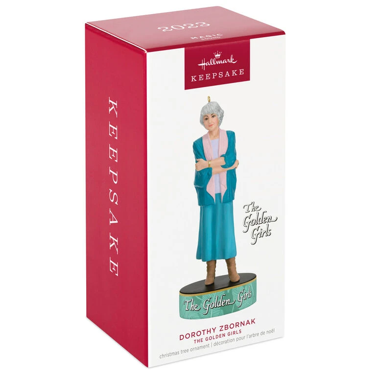 Hallmark The Golden Girls Dorothy Zbornak Ornament With Sound - Image 4