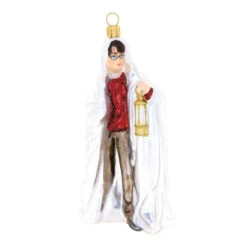 Hallmark Harry Potter⢠Using The Invisibility Cloak⢠Glass Ornament