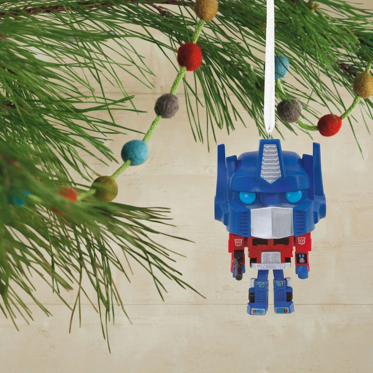 Hasbro® Transformers™ Optimus Prime Funko POP!® Hallmark Ornament - Image 2