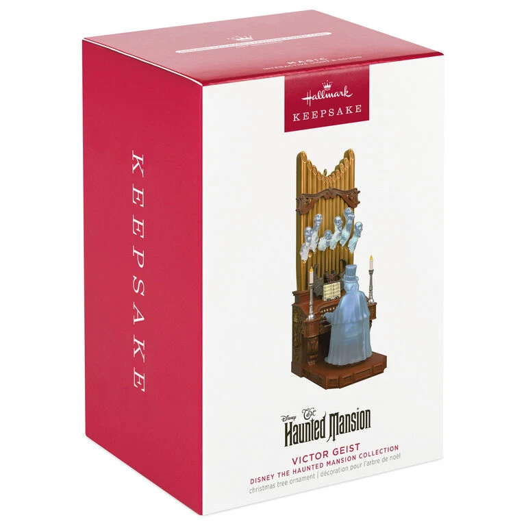 Hallmark Disney The Haunted Mansion Collection Victor Geist Ornament With Light And Sound - Image 4