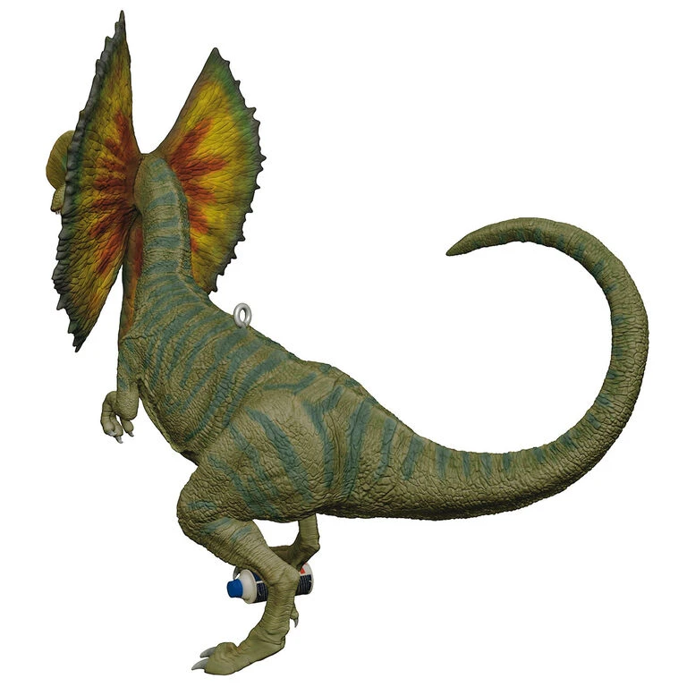 Hallmark Jurassic Park 30th Anniversary Dilophosaurus Ornament - Image 6