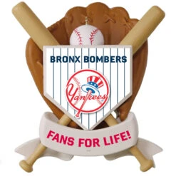 MLB Baseball Personalized Ornament, Yankees™