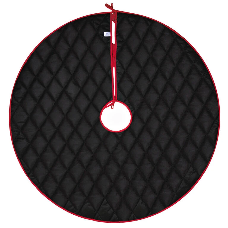 Hallmark Disney Tim Burton's The Nightmare Before Christmas Halloween Town Christmas Tree Skirt, 48" - Image 6