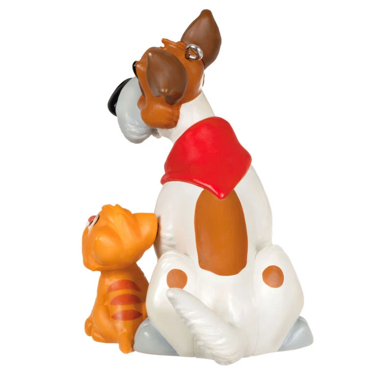 Hallmark Disney Oliver And Company 35th Anniversary Oliver And Dodger Ornament - Image 6