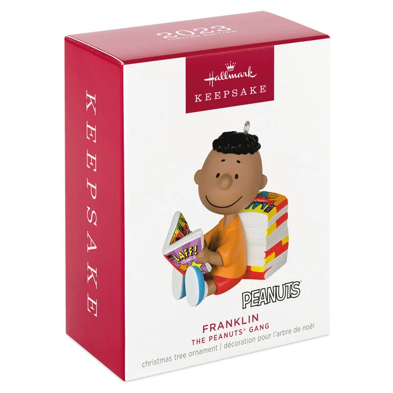 Hallmark The PeanutsĀ® Gang Franklin Ornament - Image 4