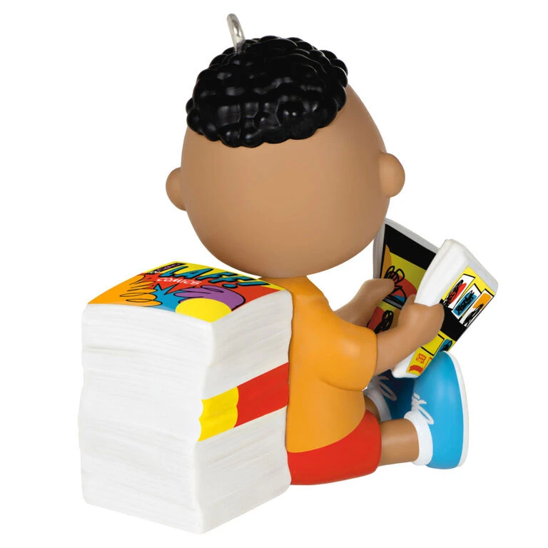 Hallmark The PeanutsĀ® Gang Franklin Ornament - Image 6