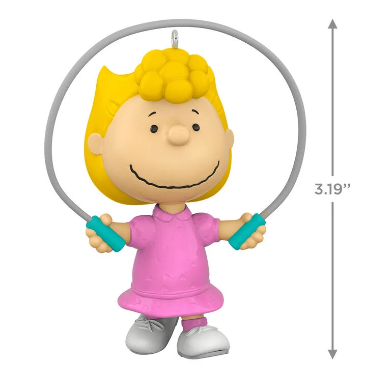 Hallmark The Peanuts® Gang Jump-Roping Sally Ornament - Image 3
