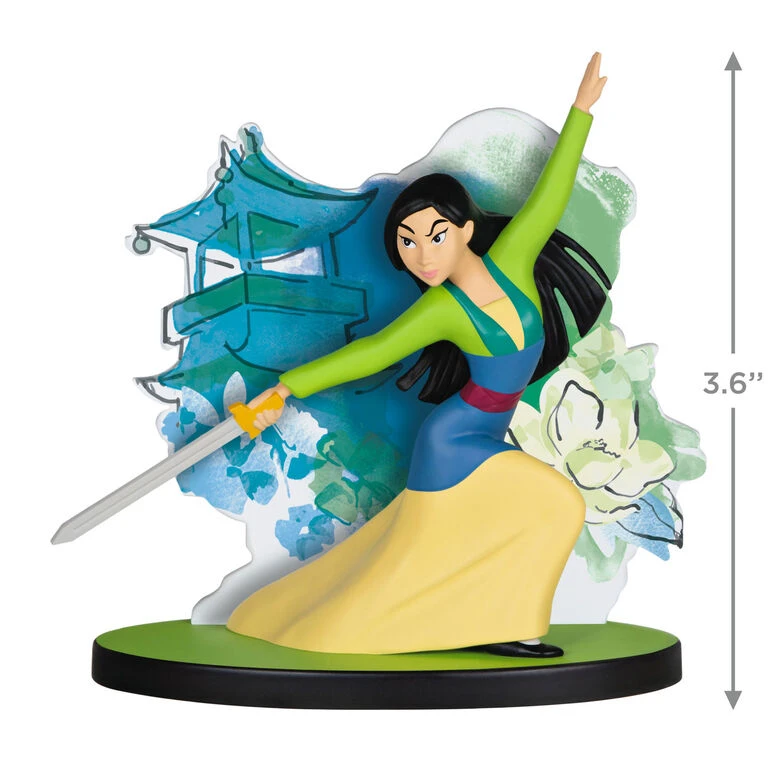 Hallmark Disney Mulan 25th Anniversary Heart Of A Warrior Ornament - Image 3