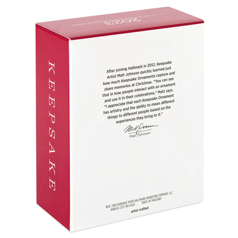 Hallmark Rocking Horse Memories 2023 Ornament - Image 5