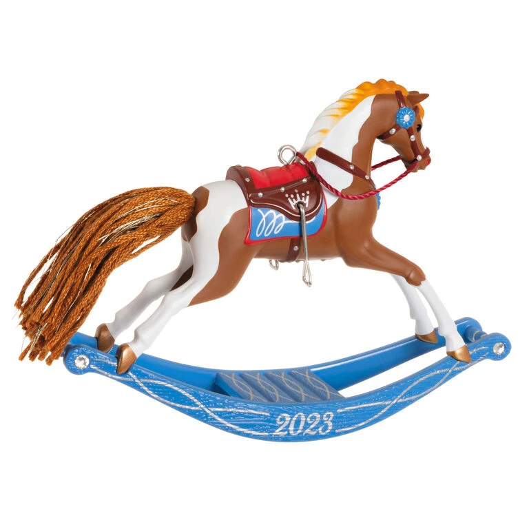 Hallmark Rocking Horse Memories 2023 Ornament - Image 6