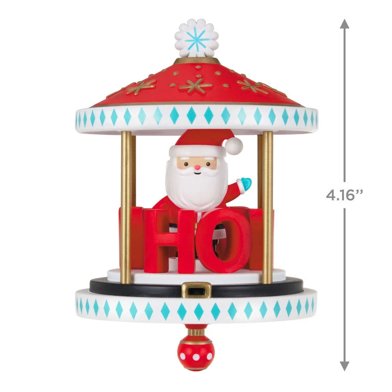 Hallmark Santa-Go-Round Ornament - Image 3