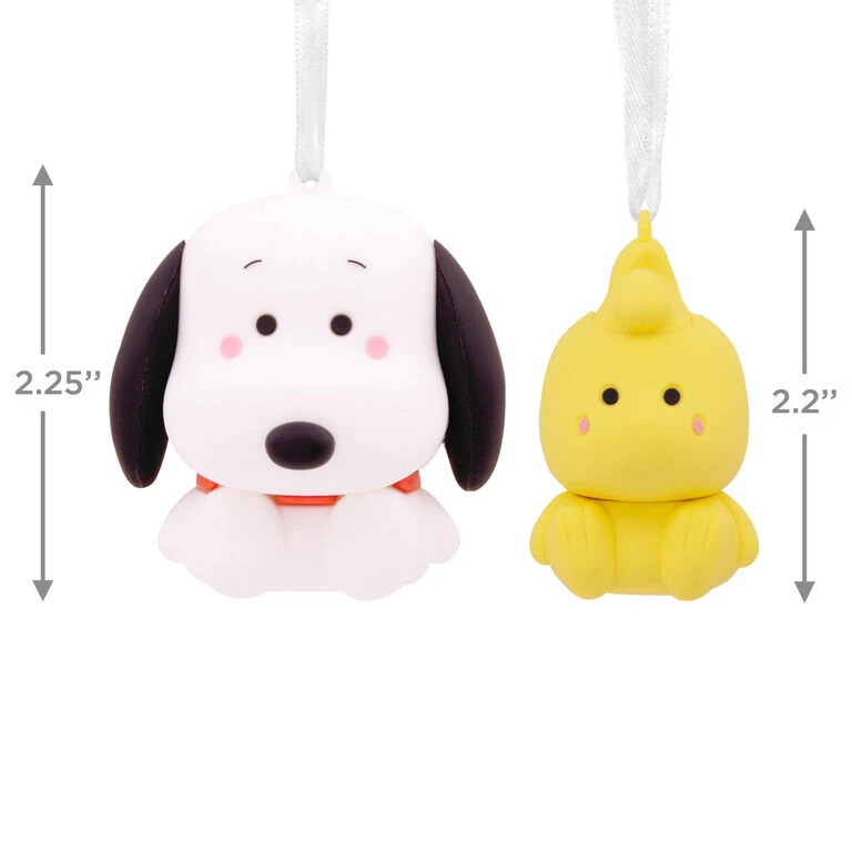 Better Together Snoopy And Woodstock Magnetic Hallmark Ornaments, Set Of 2 - Image 3