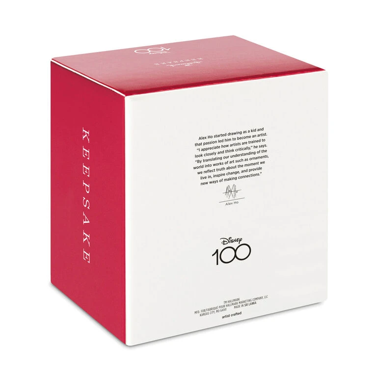 Hallmark Disney 100 Years Of Wonder Pixar And Princesses Ornaments, Set Of 4 - Image 8