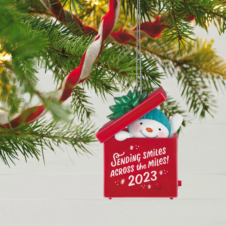 Hallmark Smiles Across The Miles 2023 Recordable Sound Ornament - Image 2