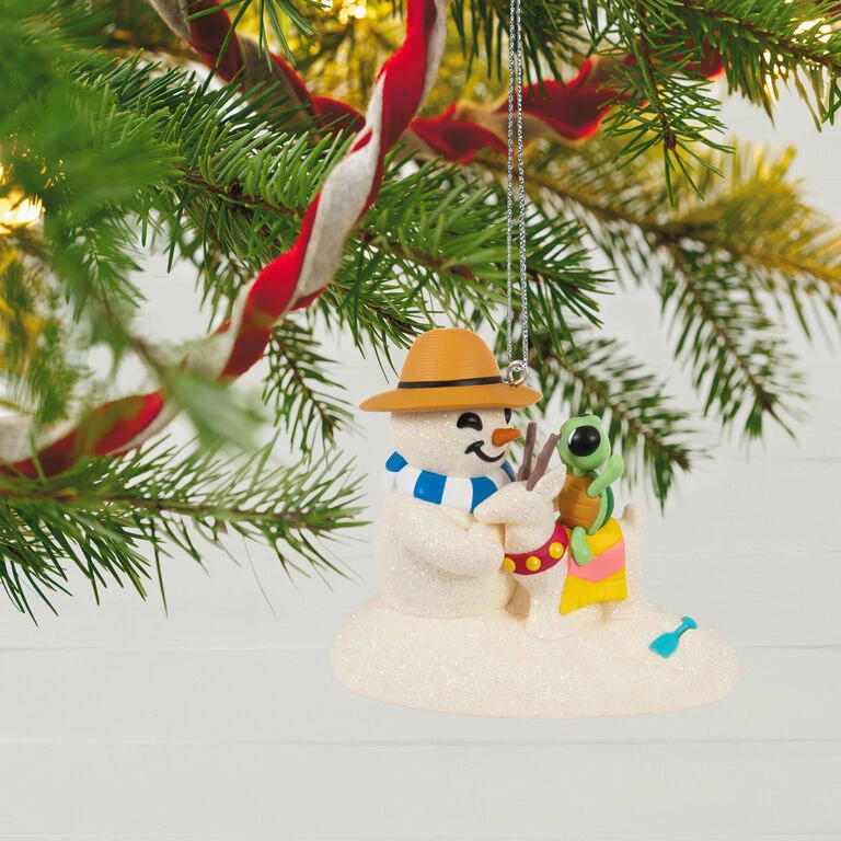 Hallmark Sandal The Snowman Ornament - Image 2