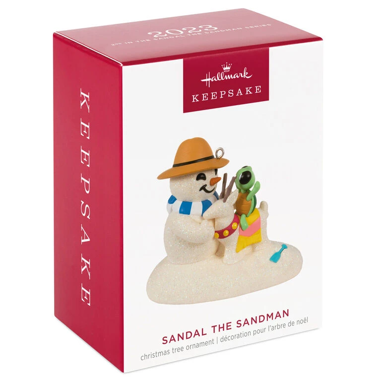 Hallmark Sandal The Snowman Ornament - Image 4
