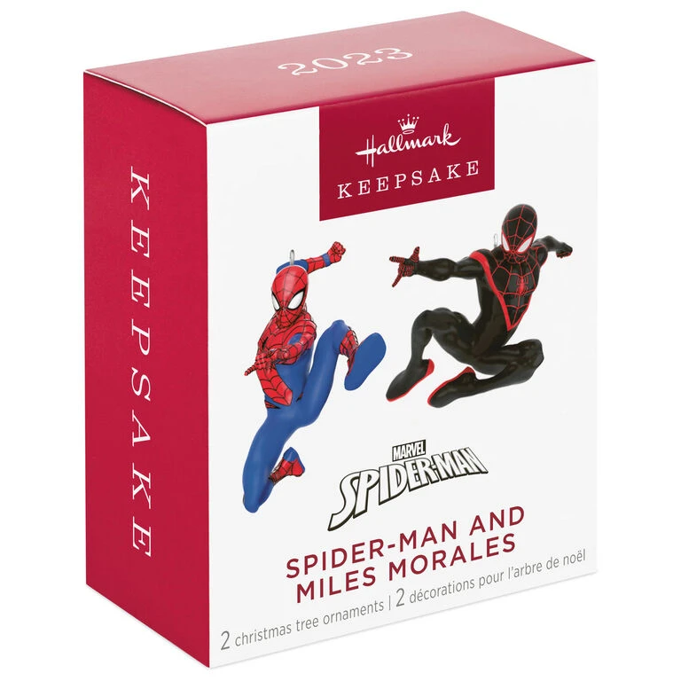 Hallmark Mini Marvel Spider-Man And Miles Morales Ornaments, Set Of 2 - Image 6