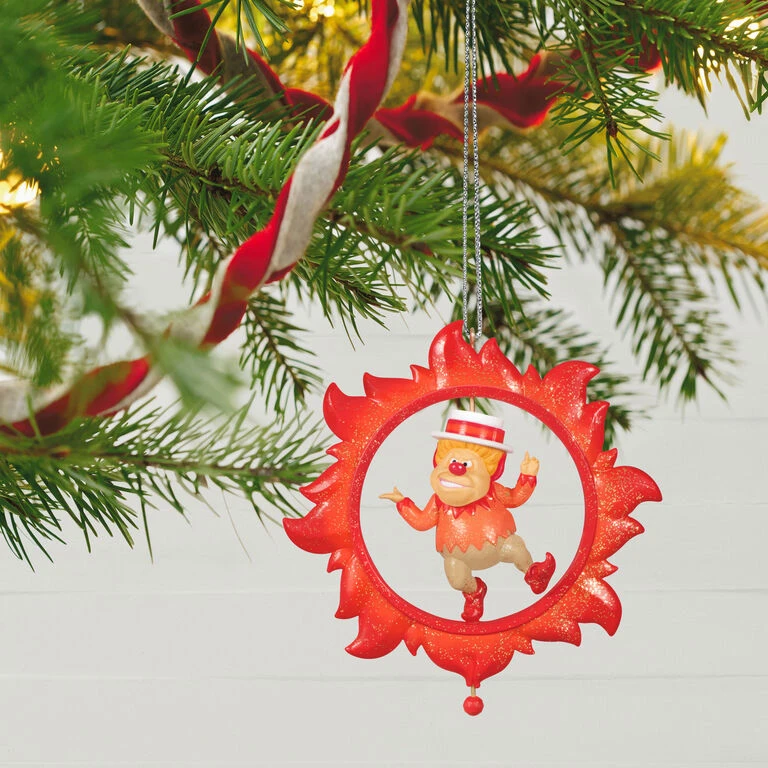 Hallmark The Year Without A Santa Claus⢠Spinning Heat Miser Ornament - Image 2