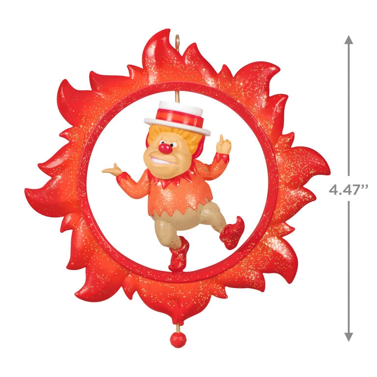 Hallmark The Year Without A Santa Claus⢠Spinning Heat Miser Ornament - Image 3