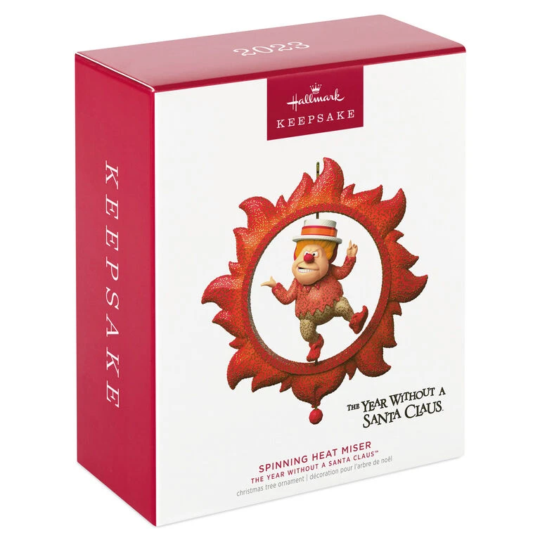 Hallmark The Year Without A Santa Claus⢠Spinning Heat Miser Ornament - Image 4