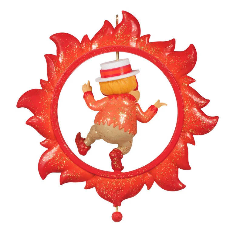 Hallmark The Year Without A Santa Claus⢠Spinning Heat Miser Ornament - Image 6
