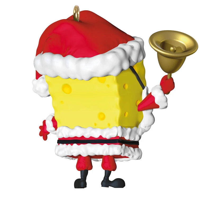 Hallmark Nickelodeon SpongeBob SquarePants Santa Ornament - Image 6