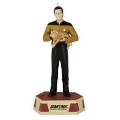 Hallmark Star Trekā¢: The Next Generation Data's Ode To Spot Ornament With Sound