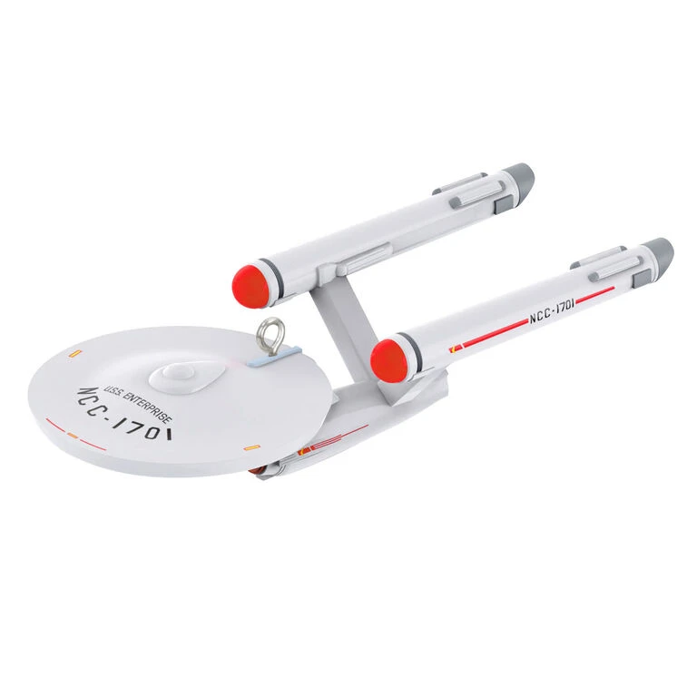 Hallmark Mini Star Trek™ U.S.S. Enterprise NCC-1701 Ornament, 0.035"