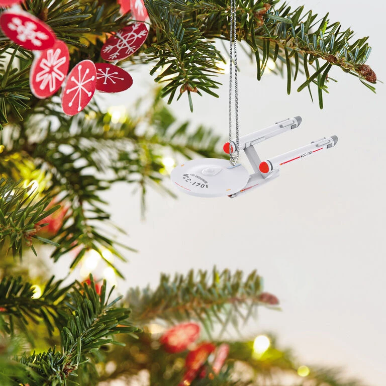 Hallmark Mini Star Trek™ U.S.S. Enterprise NCC-1701 Ornament, 0.035" - Image 2